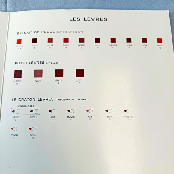 CHANEL VINTAGE CATALOGUE, 2000 MAKEUP, CREATION MAQUILLAGE PRINTEMPS 2000 CHANEL - Picture 9 of 16